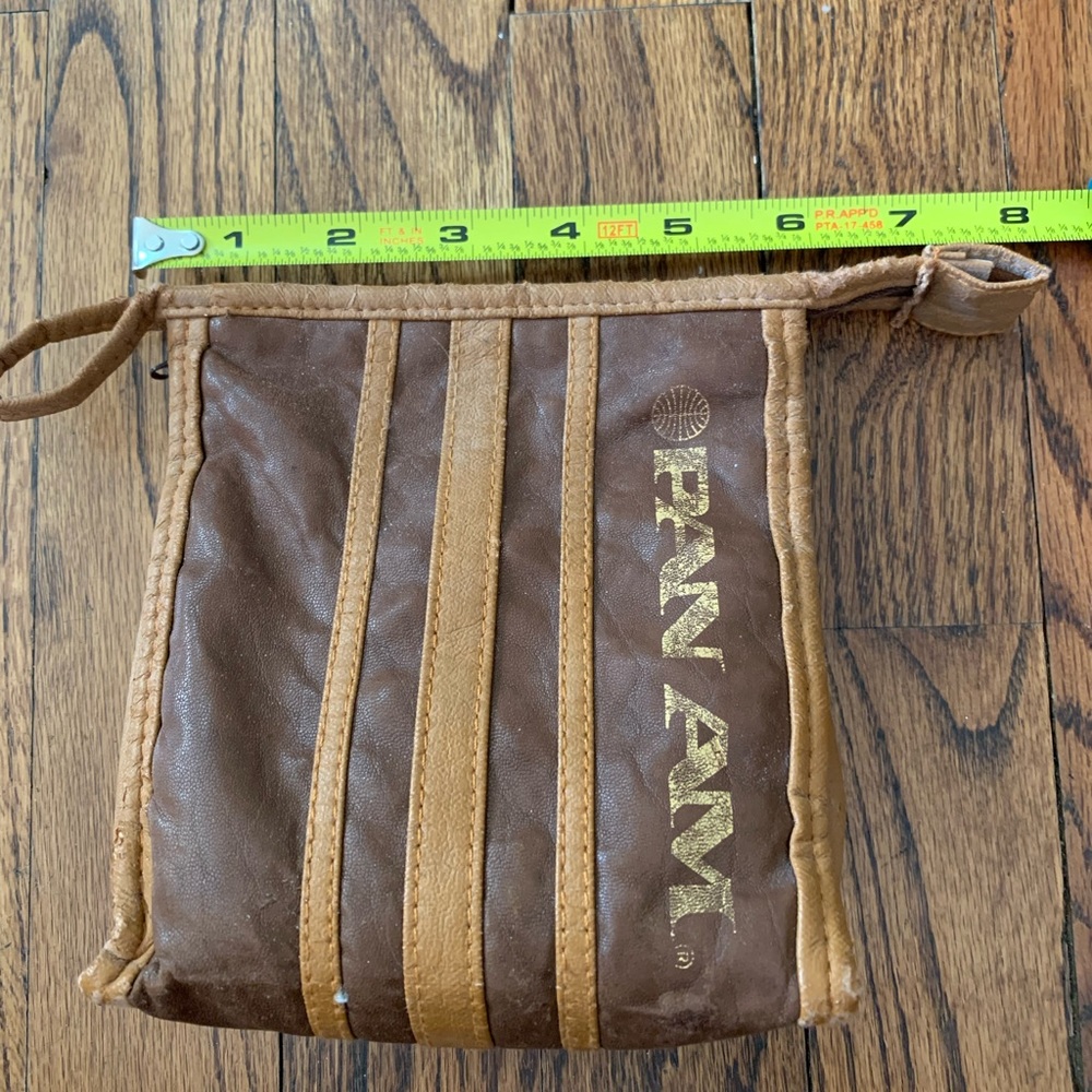 Vintage Pan American toiletries bag circa 1975